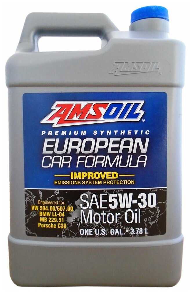 Синтетическое моторное масло AMSOIL European Car Formula Improved ESP Synthetic Motor Oil 5W-30
