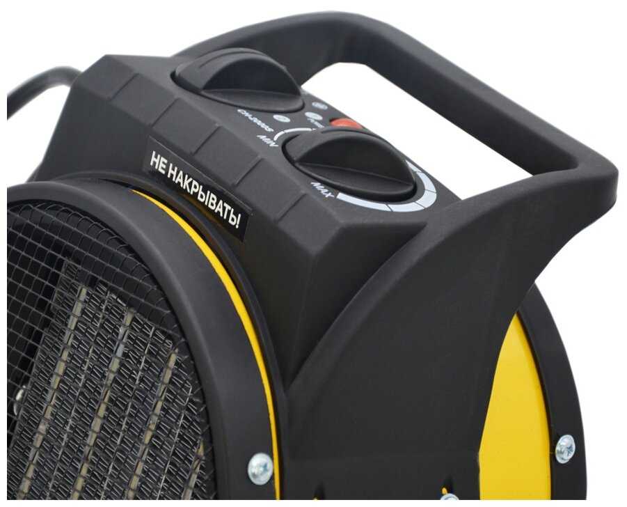 Электрическая тепловая пушка Electrolite CH-3000S без горелки (3 кВт) фотография 3