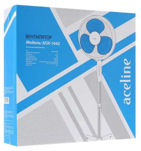 Вентилятор Aceline SFJX-1642 белый фотография 6