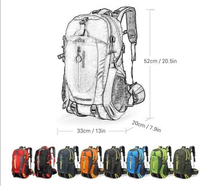 Туристический рюкзак 40 литров фотография 2