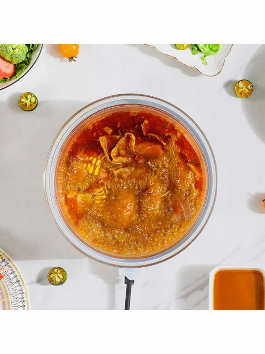 Многофункциональная электрическая кастрюля Xiaomi Zhenmi Visual Water-Proof Stew Pot (ZMDZ-006) фотография 8