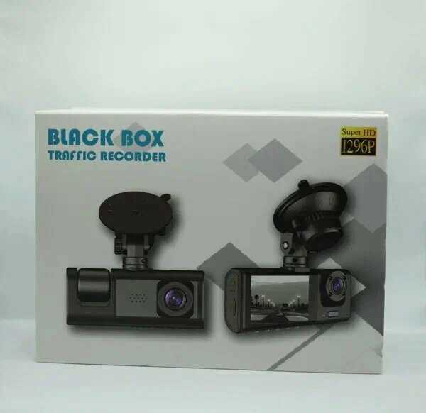 Видеорегистратор автомобильный Black Box 3 в 1 Super HD (1296P) фотография 1