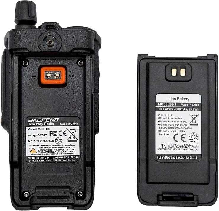 Рация Baofeng UV-9R Pro v2 (5Вт) фотография 8