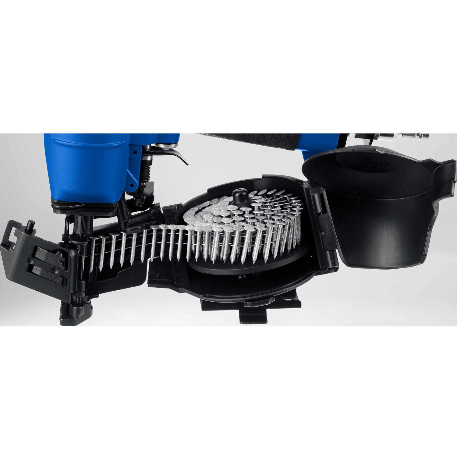 ЗУБР CRN-45, пневматический кровельный нейлер для барабанных гвоздей (31920) фотография 6