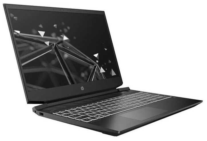 Игровой ноутбук HP 4H337EA, AMD Ryzen 5 5600H (3.3 ГГц), RAM 16 ГБ, SSD