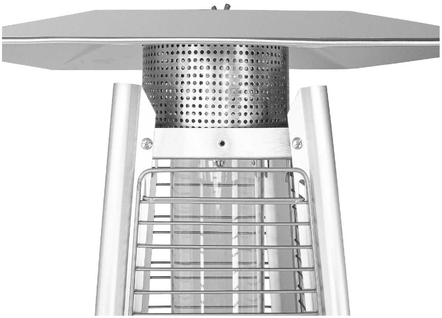 Газовый уличный обогреватель Aesto A-04T 13 кВт, 20 м2 фотография 3