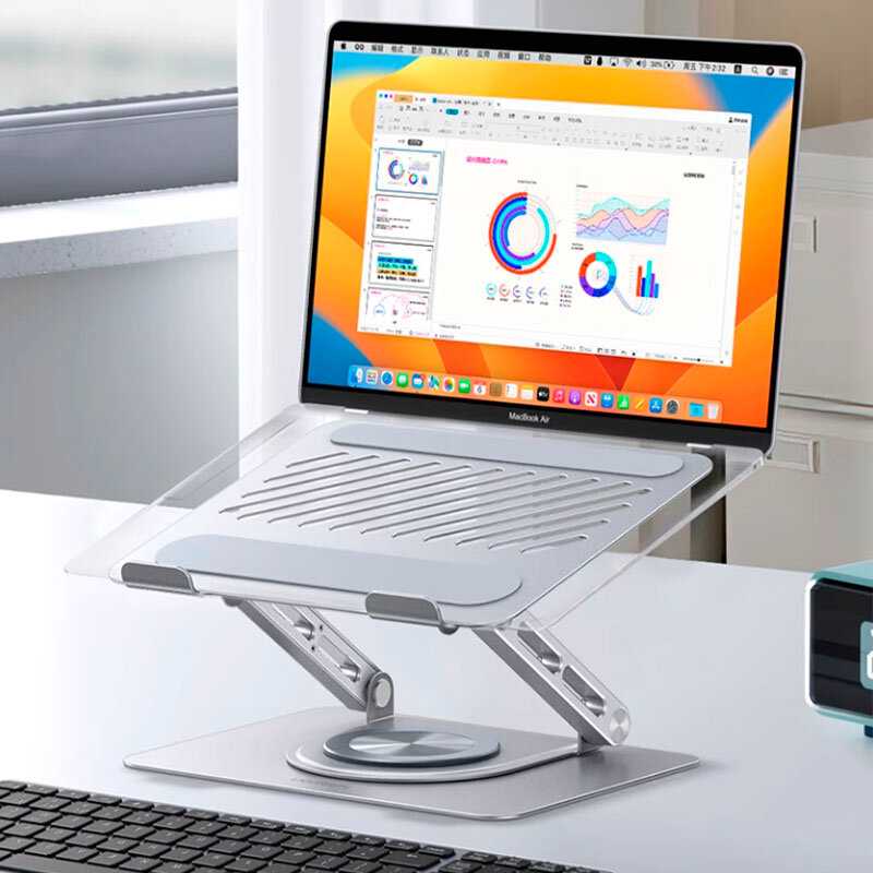 Подставка для ноутбука Xiaomi UGREEN Rotating Notebook Folding Stand (LP876) фотография 1