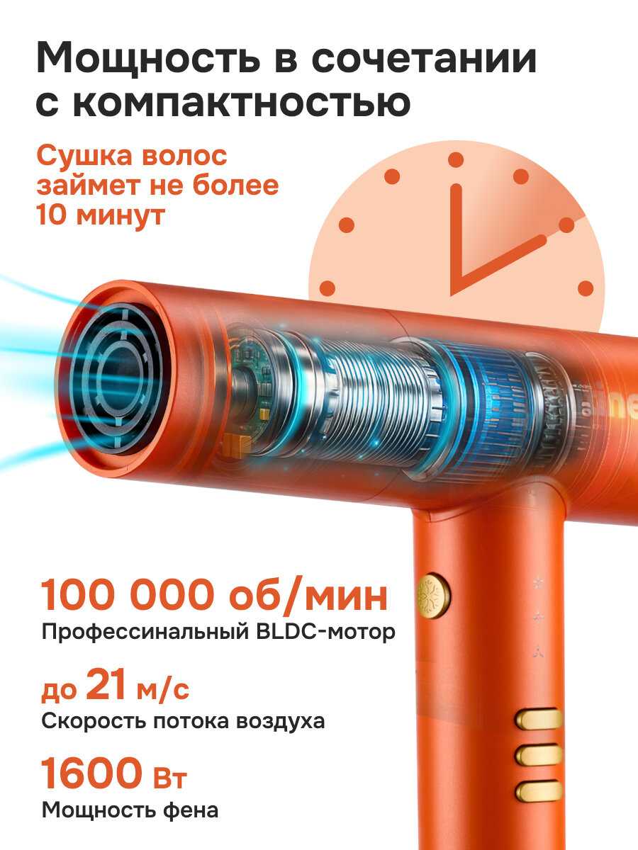 Фен для волос Multinel CompactCare фотография 2