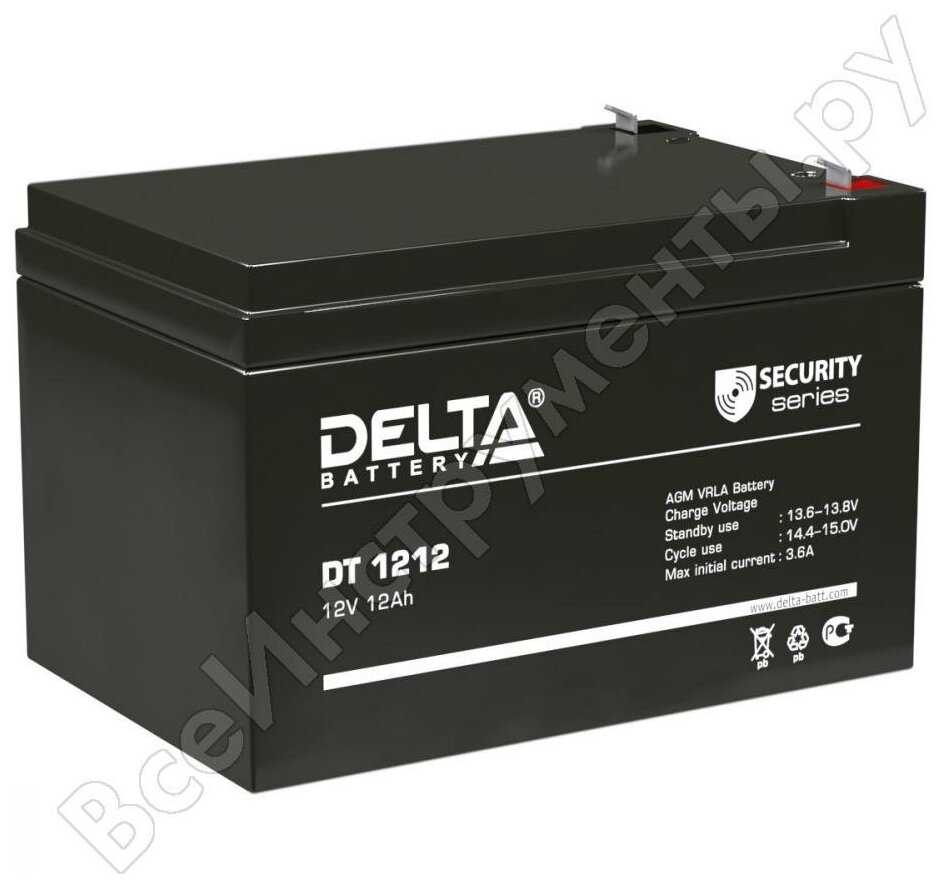Аккумуляторная батарея DELTA Battery DT 1212 (12В)