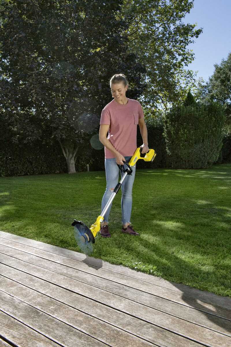 Триммер электрический Karcher LTR 18-30 (Akku-Set) фотография 7