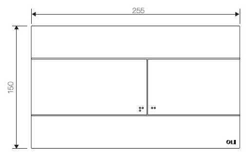 Кнопка смыва OLI Slim 659046 фотография 2