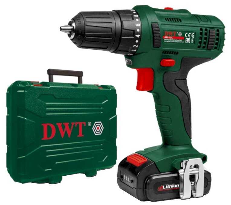 Аккумуляторная дрель-шуруповерт DWT ABS-12 L-2 BMC фотография 1