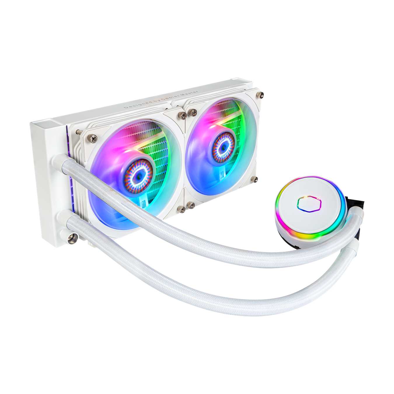 Система водяного охлаждения Cooler Master MasterLiquid PL240 Flux фотография 7