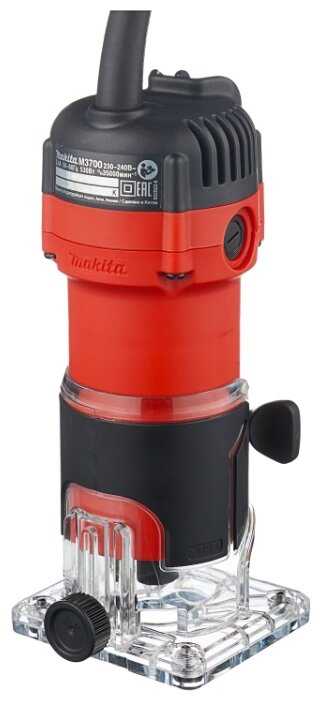 Кромочный (триммер) фрезер Makita MT M3700, 530 Вт фотография 3