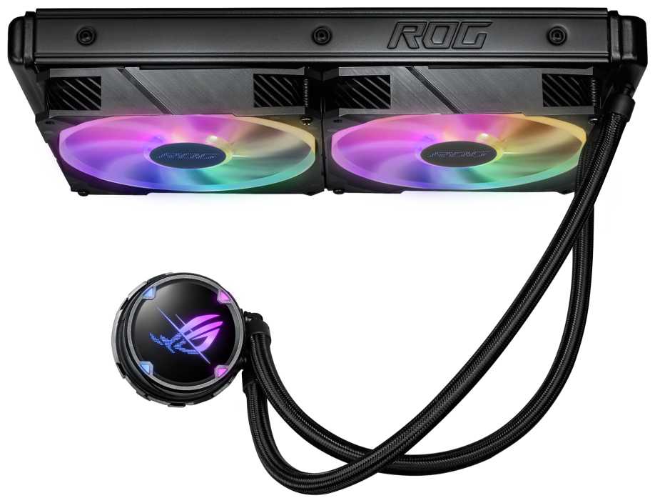 Система водяного охлаждения для процессора ASUS ROG Strix LC II 280 ARGB фотография 5