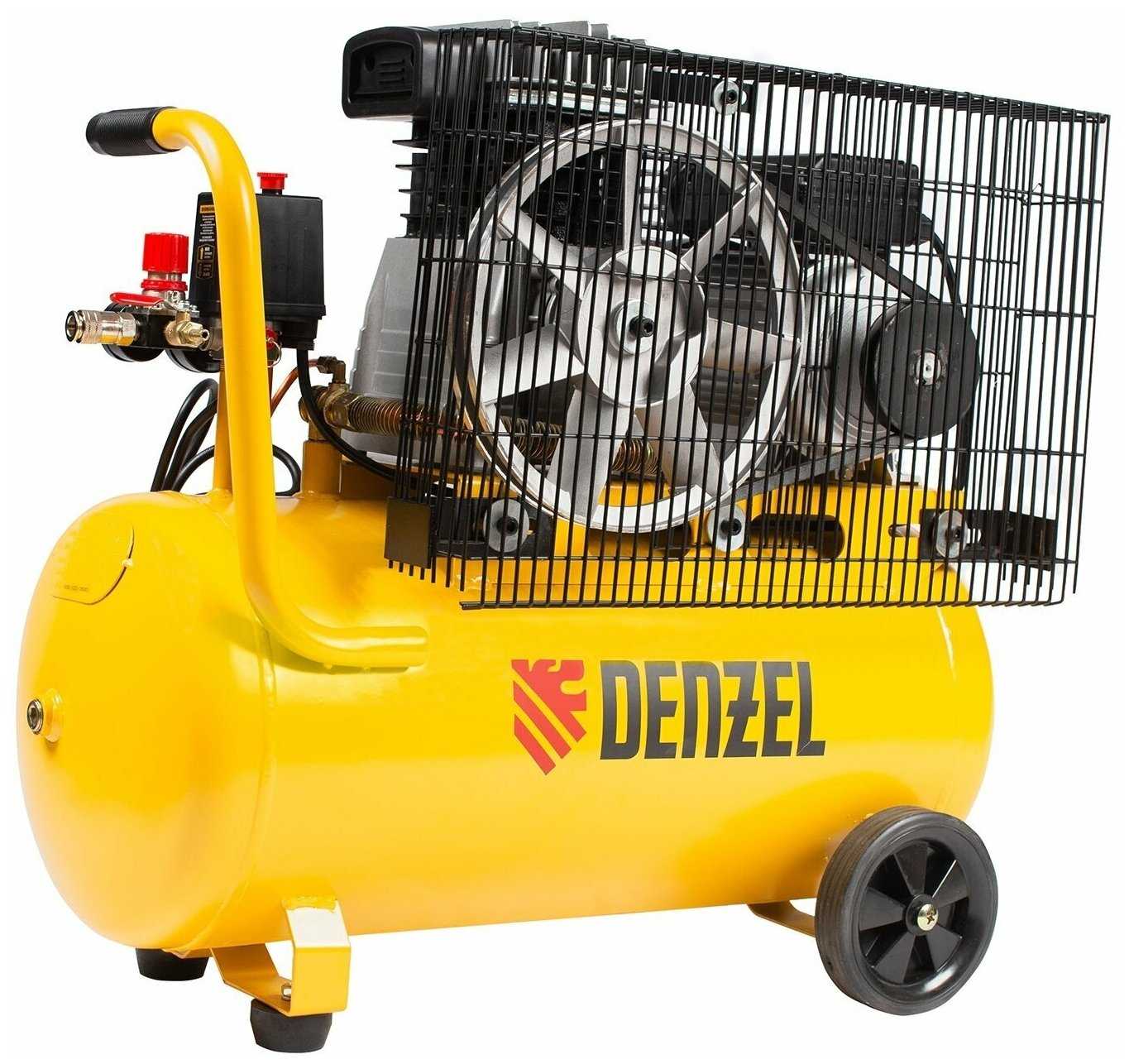 Компрессор воздушный Denzel BCI2300/50 (2.3 кВт, 50 литров, 400 л/мин)