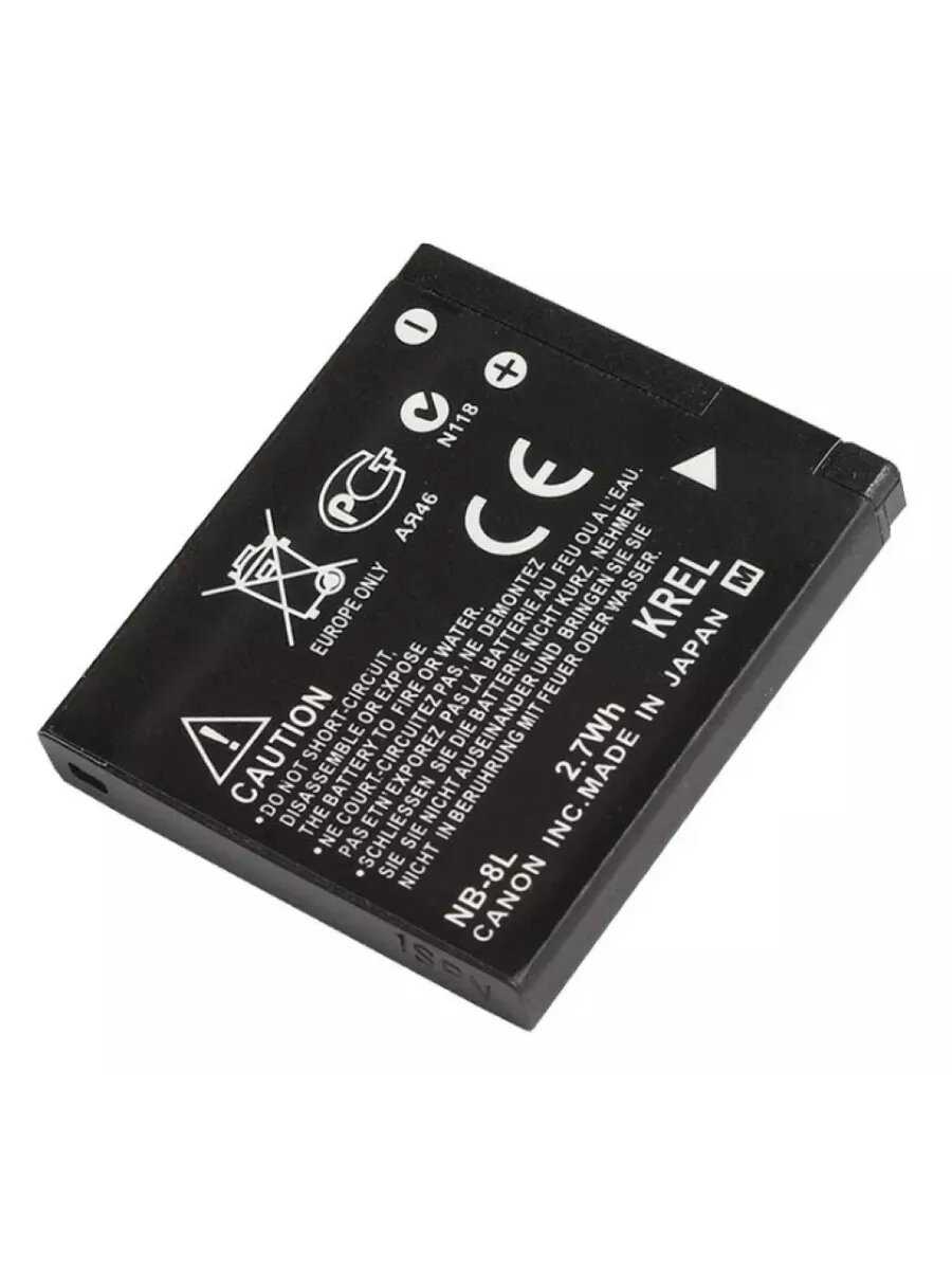 Аккумулятор Canon NB-8L фотография 4