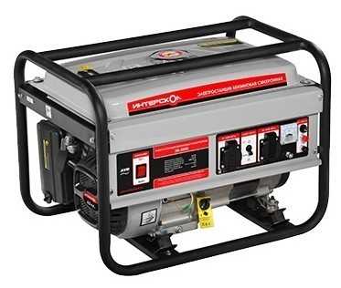 Бензиновый генератор Интерскол ЭБ-2500, (2200 Вт)