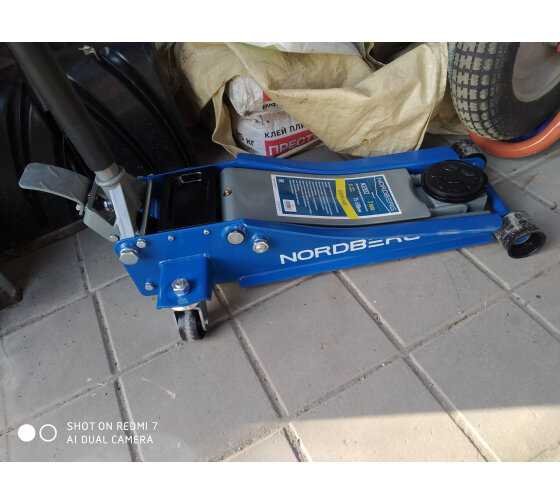 Домкрат Nordberg Домкрат подкатной гидравлический (N32032) фотография 17