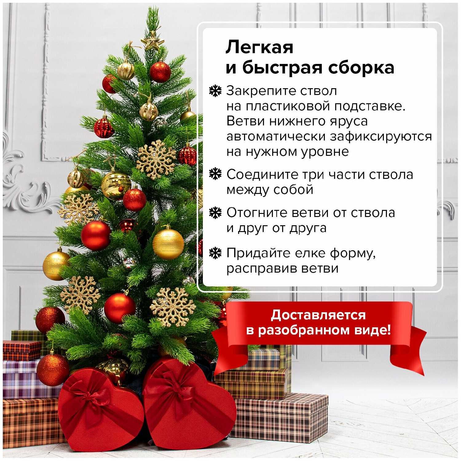 Ель новогодняя искусственная 