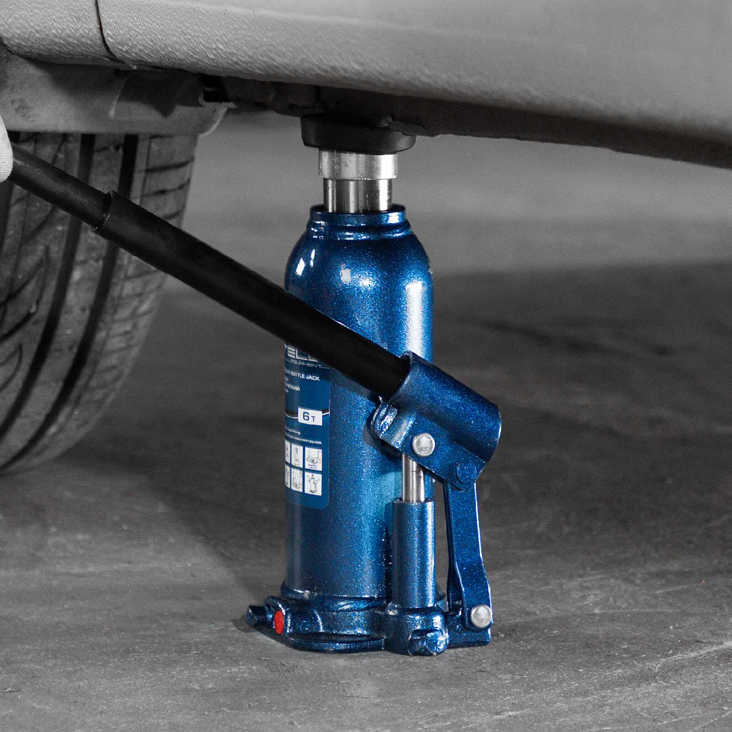 Домкрат бутылочный гидравлический Stels Домкрат бутылочный гидравлический (51164) фотография 8