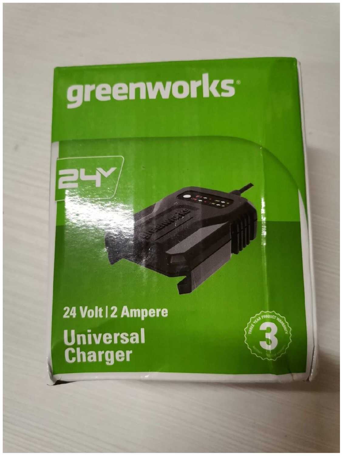 Зарядное устройство Greenworks G24UC2 фотография 7