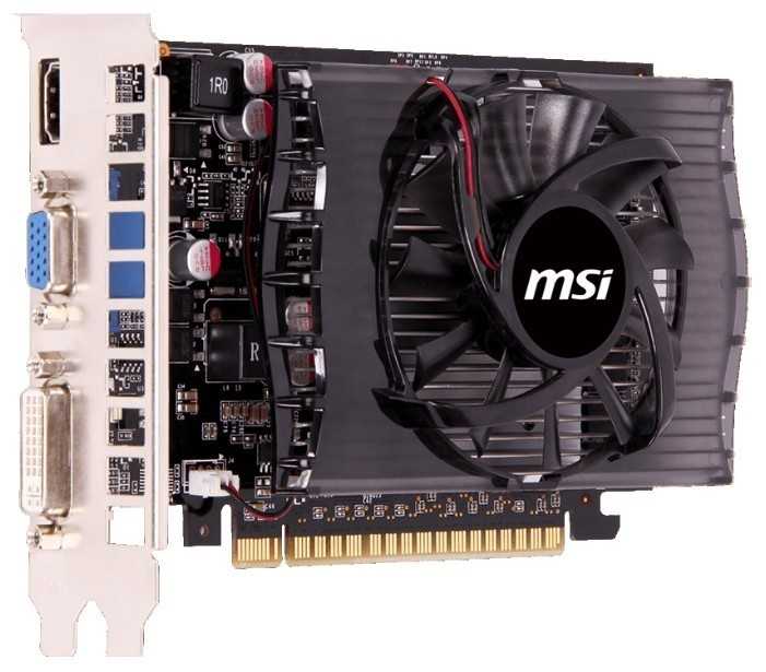 Видеокарта MSI GeForce GT 730 2GB (N730-2GD3) фотография 1