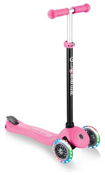 Детский 3-колесный самокат-беговел GLOBBER Go Up Sporty Plus Lights фотография 6