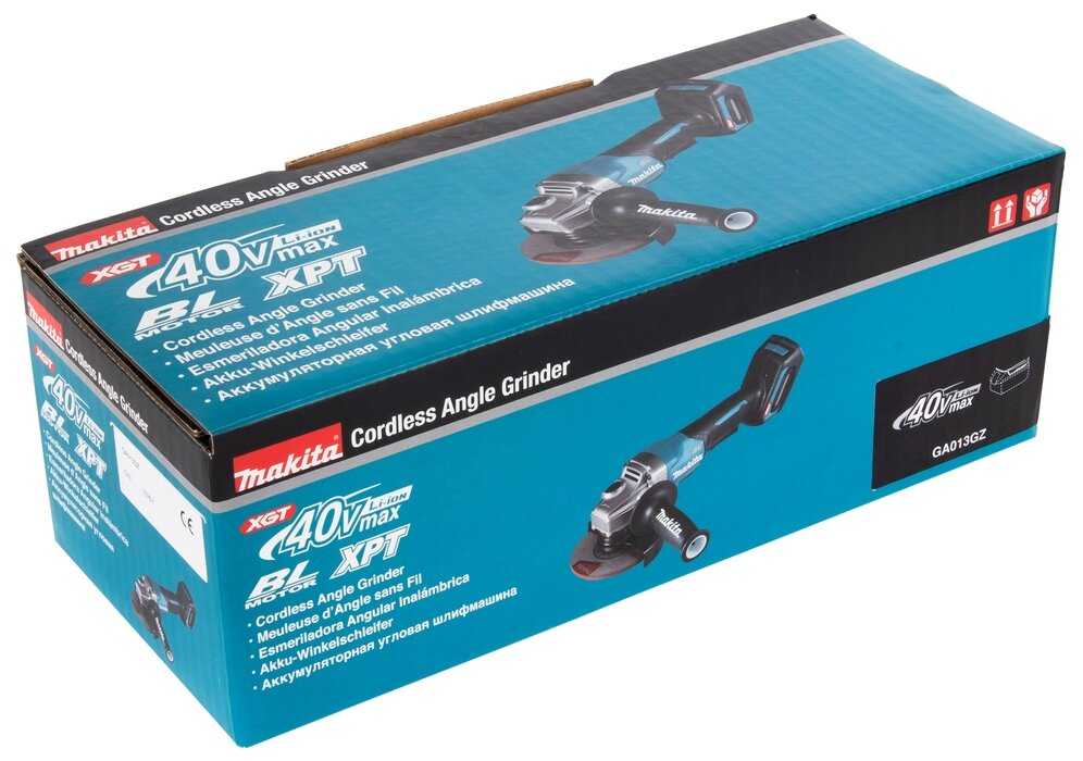 Аккумуляторная УШМ Makita GA013GZ, 125 мм фотография 10