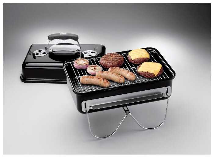 Гриль угольный Weber Go Anywhere, 43х31х41 см фотография 15