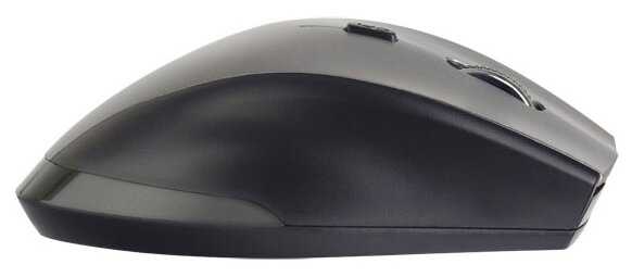 Мышь беспроводная оптическая Perfeo «DAILY», 6 кнопок, DPI 800-1600, USB, серый металлик фотография 2