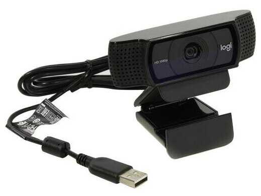Камера Web Logitech C920e 3Mpix (1920x1080) USB2.0 с микрофоном (960-001086) фотография 6
