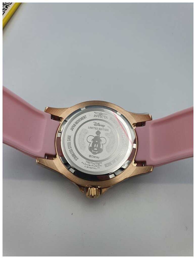 Часы женские кварцевые Invicta Disney Limited Edition Minnie Mouse Lady 39528 фотография 6