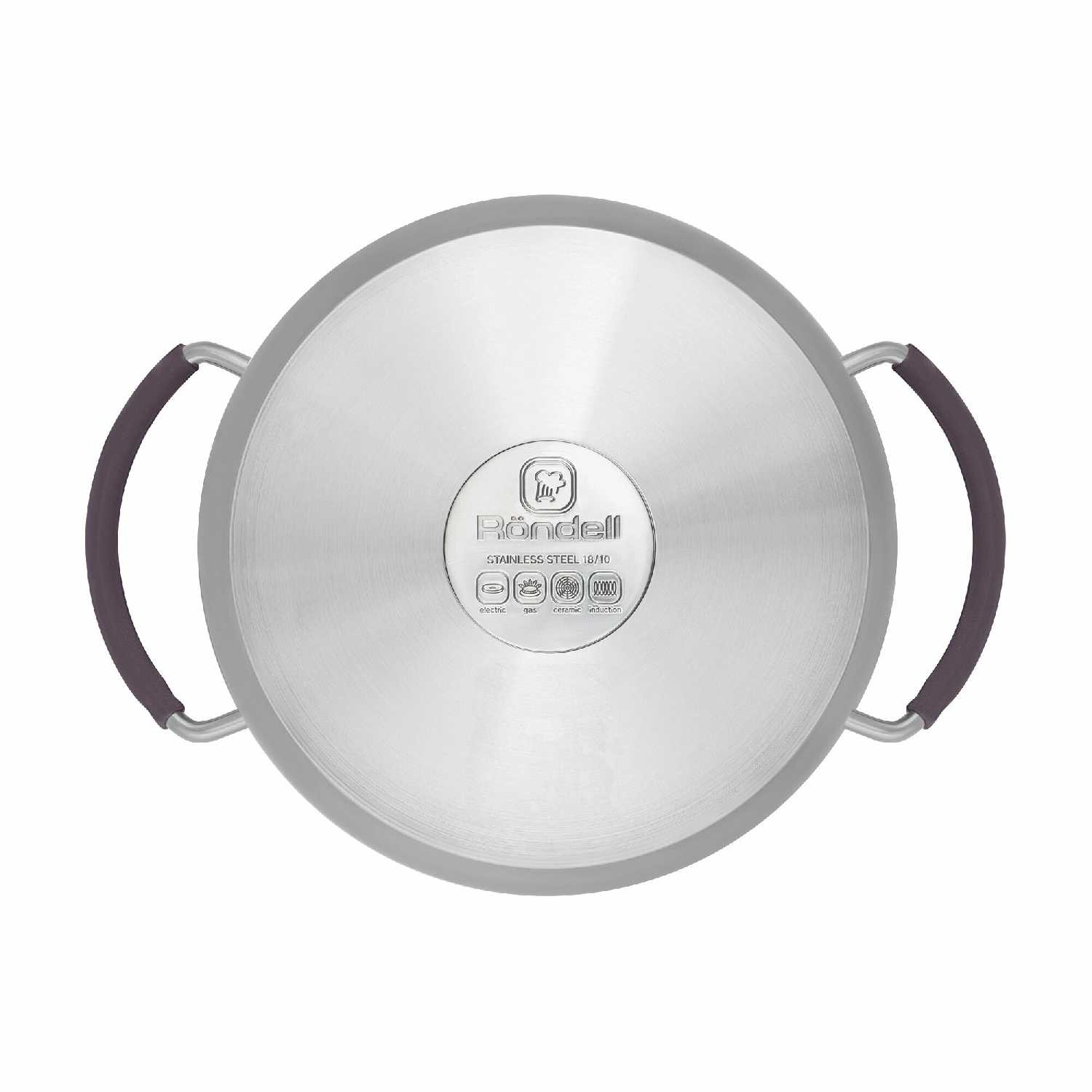 Кастрюля Rondell Akzent RDS-1387 [2.1 л, с крышкой, стальной] фотография 3