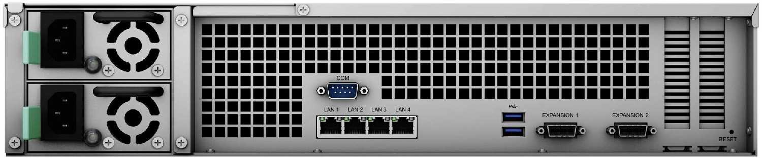 Сетевой накопитель (NAS) Synology RS3621RPxs фотография 6