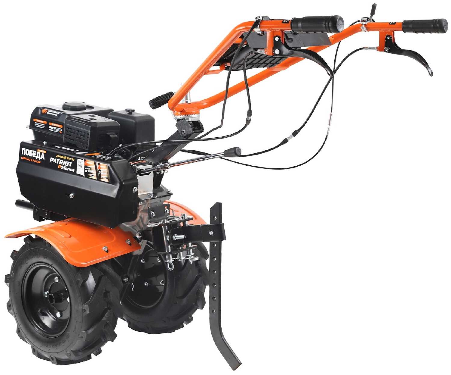 Мотоблок бензиновый PATRIOT Победа (440107501), 7 л.с. фотография 18