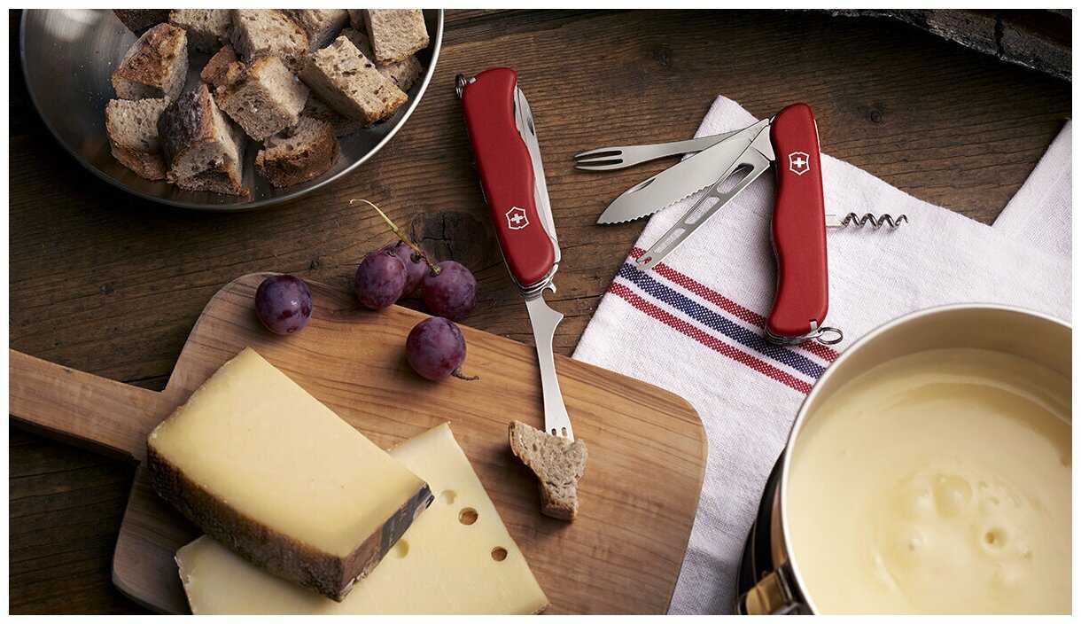 Нож складной VICTORINOX Cheese Master (0.8313.W) фотография 5