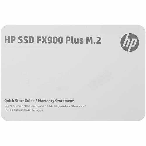 SSD накопитель HP FX900 plus (7F617AA#AAB) фотография 4