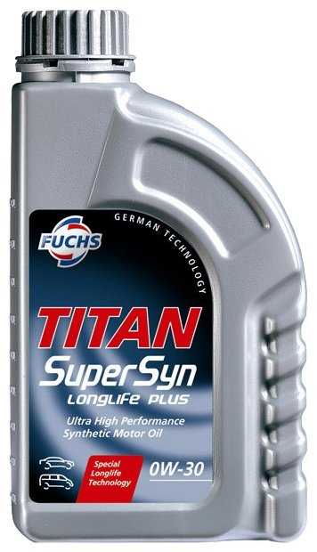 Синтетическое моторное масло FUCHS Titan SuperSyn Longlife PLUS 0w-30 фотография 1