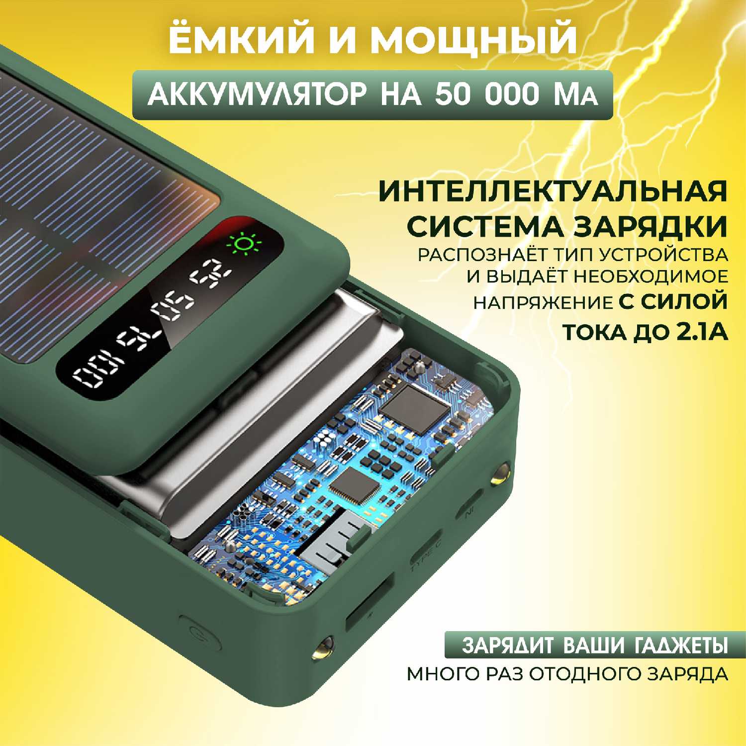 Повербанк Bootleg (50000 mAh) фотография 12