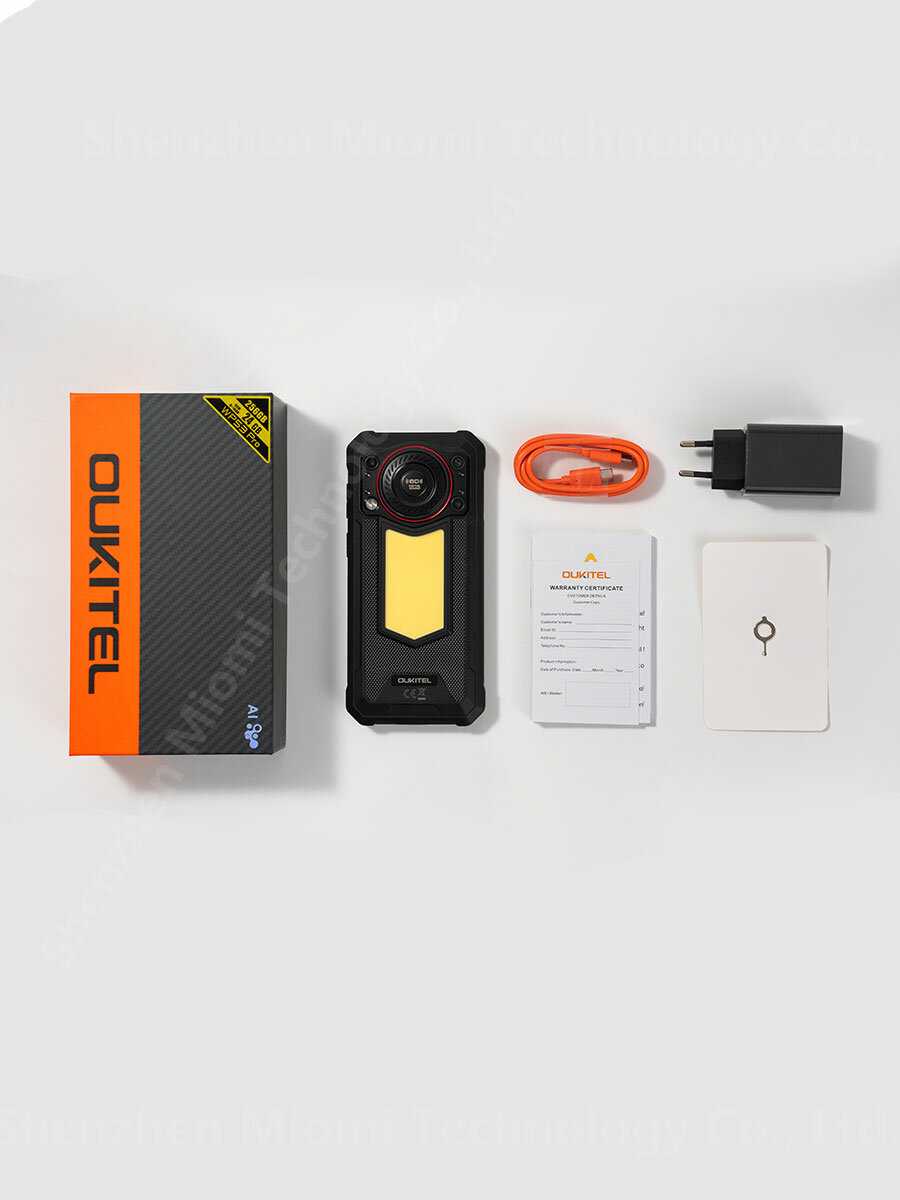 Смартфон OUKITEL WP53 Pro Android 15 Android 15 11000 мАч 24ГБ (8+16)+256 ГБ, чёрный фотография 1