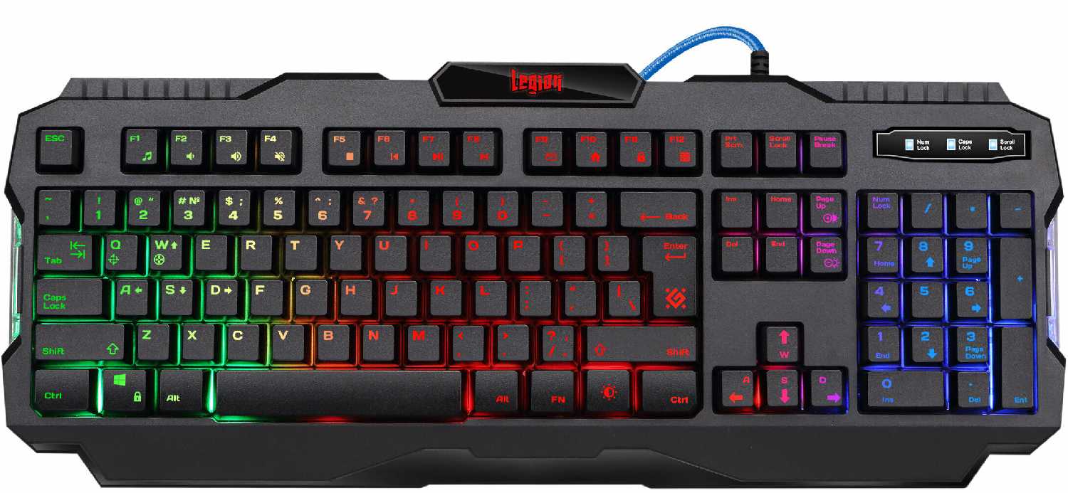 Игровая клавиатура Defender Legion GK-010DL фотография 11