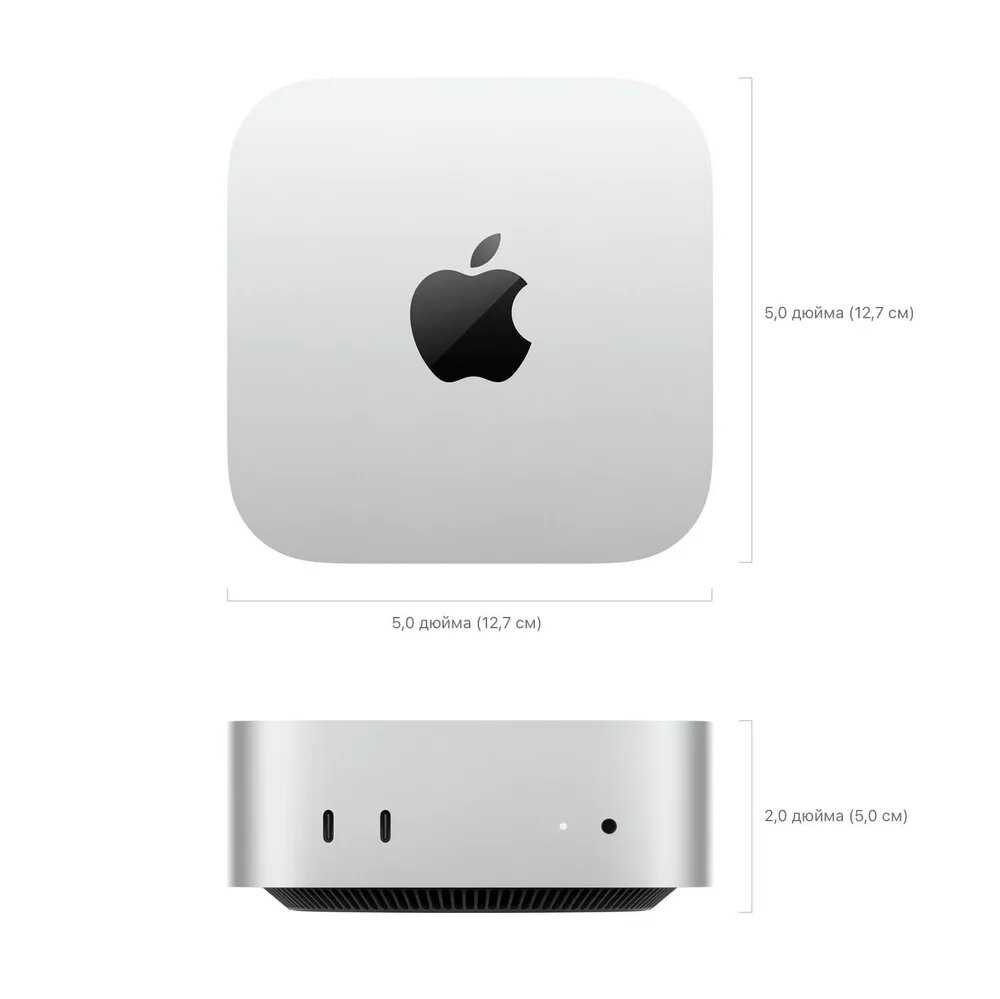Мини настольный компьютер Apple Mac Mini (M4 10C CPU, 10C GPU, 2024) фотография 18