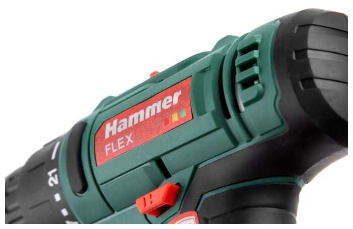 Аккумуляторная дрель-шуруповерт Hammer ACD12BS 680-327 фотография 7