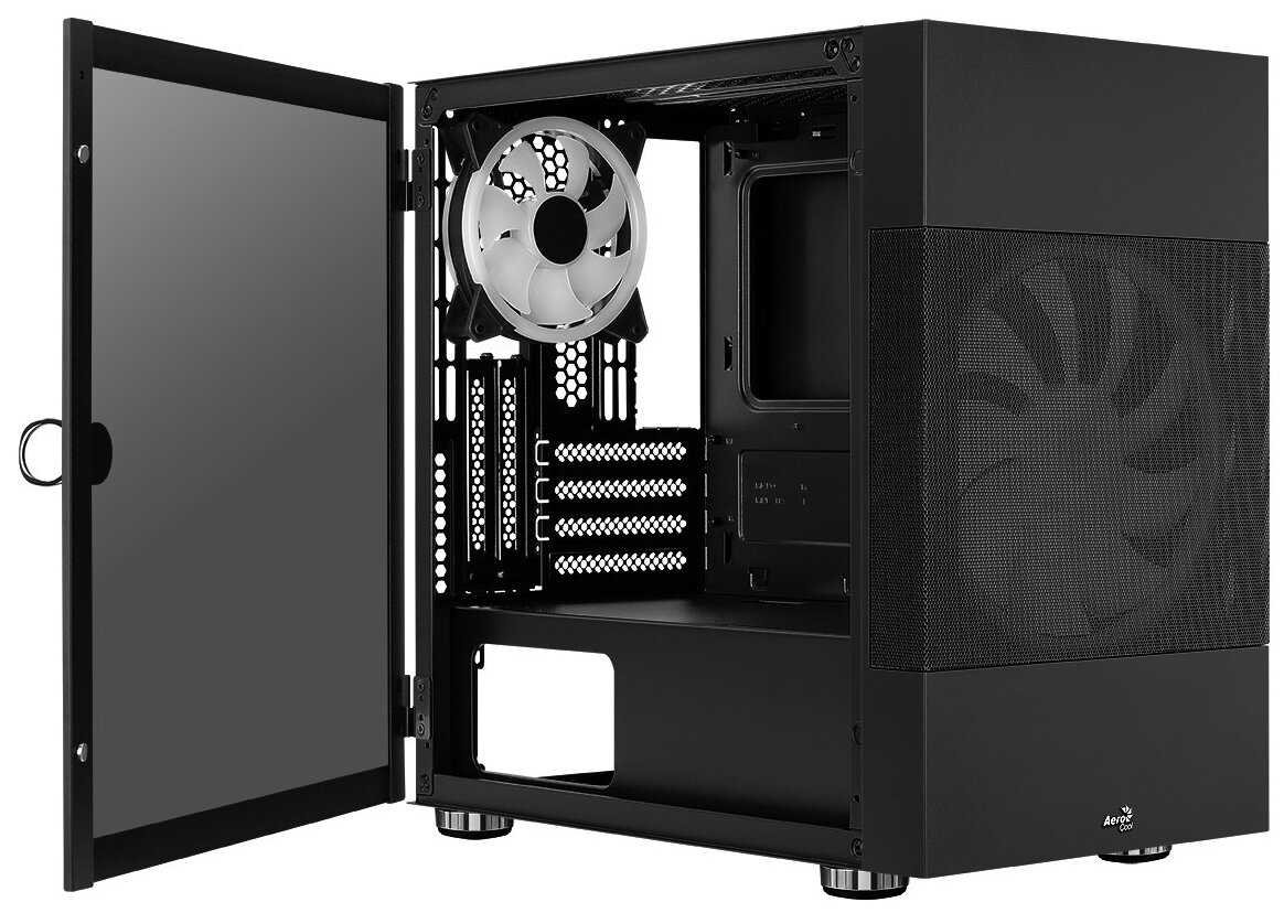 Компьютерный корпус AeroCool Atomic v1 (Atomic-G-BK-v1) фотография 7