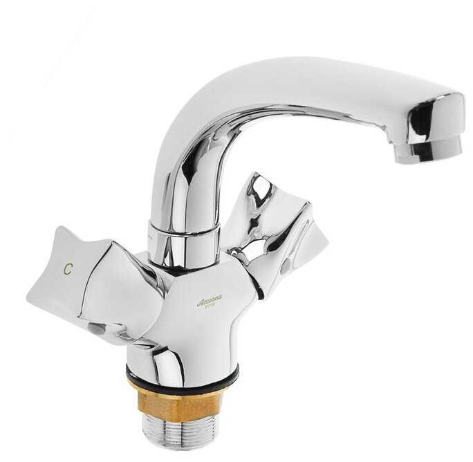 Смеситель для раковины (умывальника) Accoona H873 A89473, вентильный