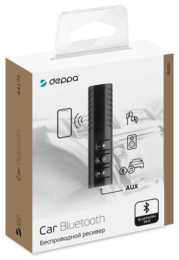 Bluetooth ресивер Deppa AUX BT 5.0 фотография 2