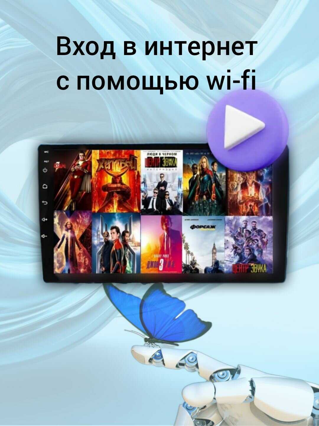 Магнитола 3g32g [9 дюймов, с центральной консолью carplay и Bluetooth] фотография 3