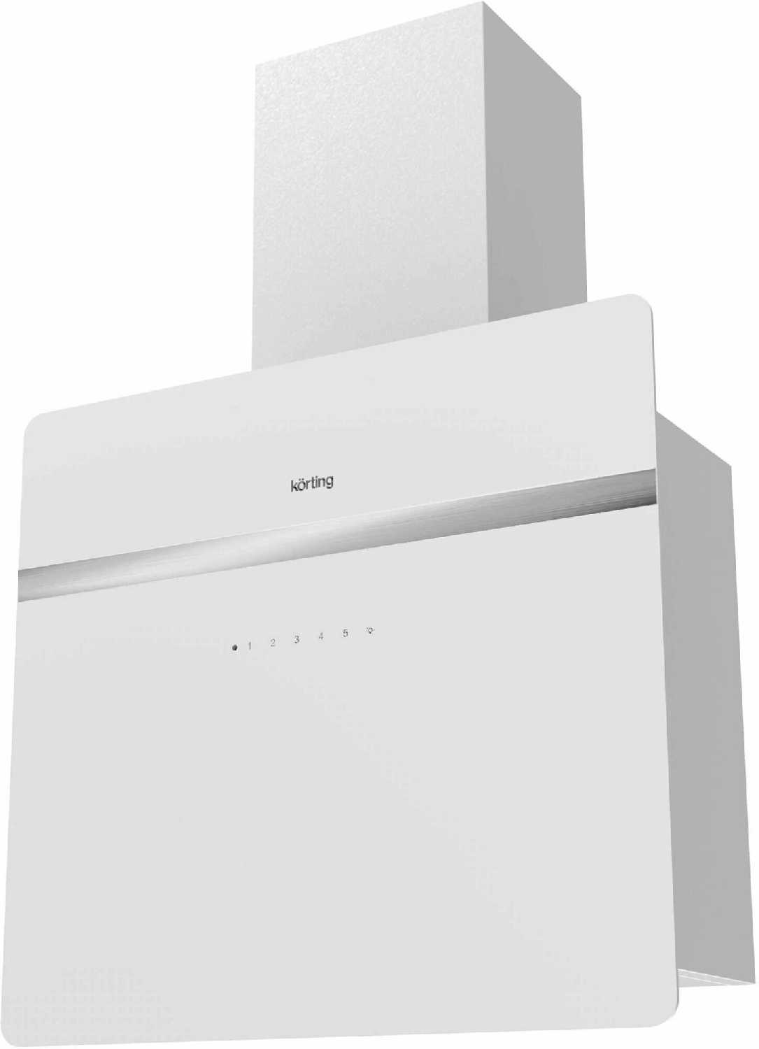 Вертикальная вытяжка Korting KHC 69131 GXW (60 см)