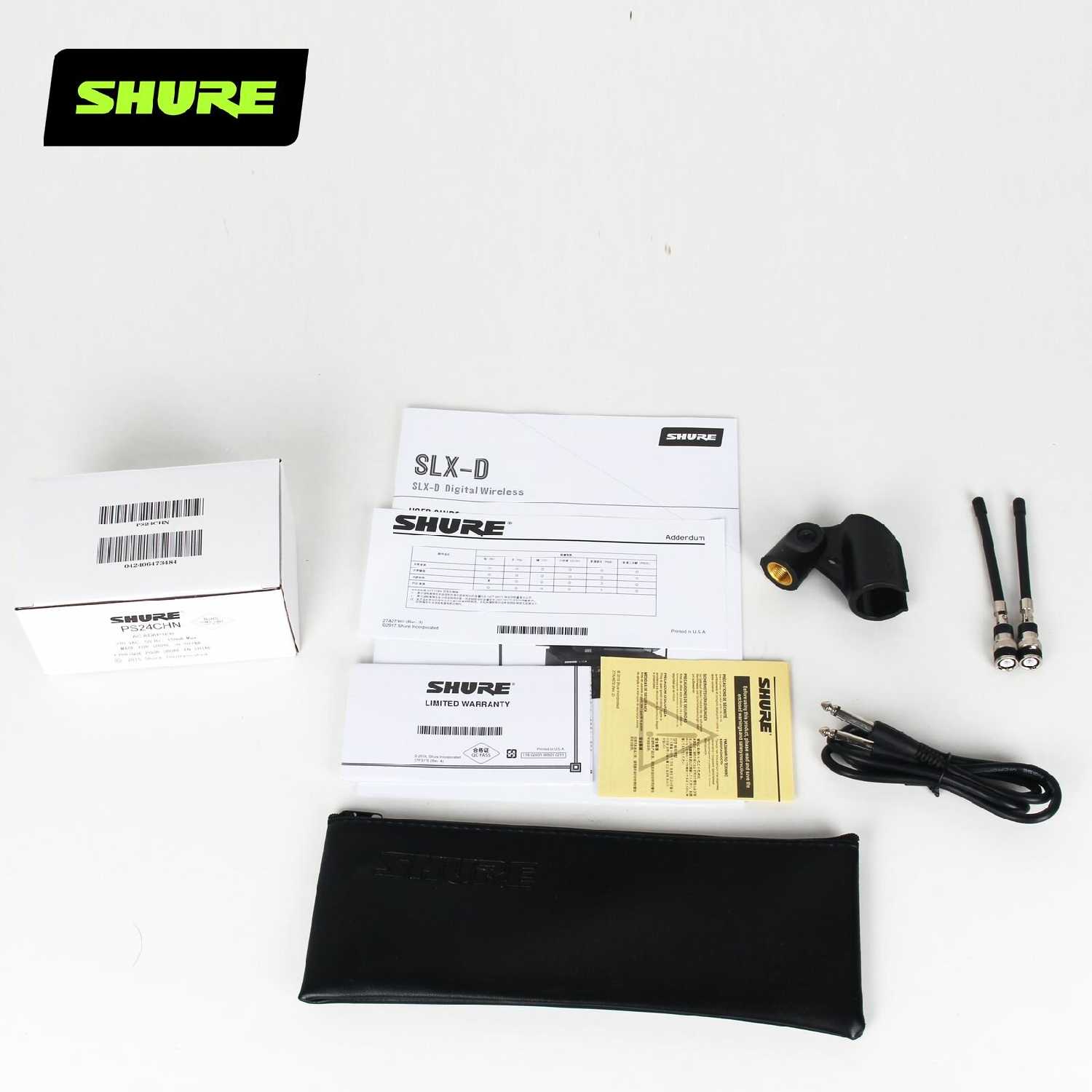 Профессиональный беспроводной динамический микрофон Shure SLXD24-BETA58A (1 перетащите 1) фотография 7